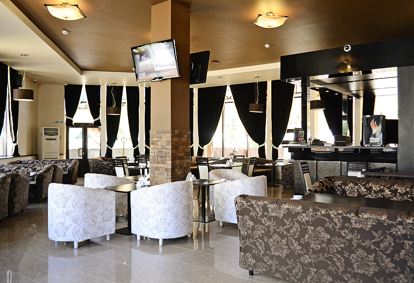 вид зала для мероприятия Кафе Bellezza  Краснодара
