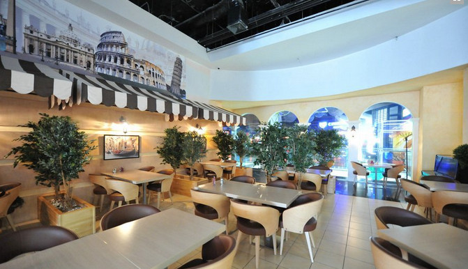 фотоснимок зала для мероприятия Кафе Grand Voyage  Краснодара