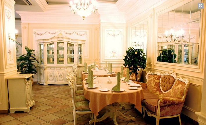 вид помещения Рестораны Мольер на 4 мест Краснодара