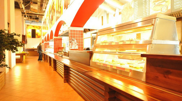 фотоснимок интерьера Рестораны Ресторан быстрого обслуживания «Калинка-Малинка» на 150 номеров Краснодара