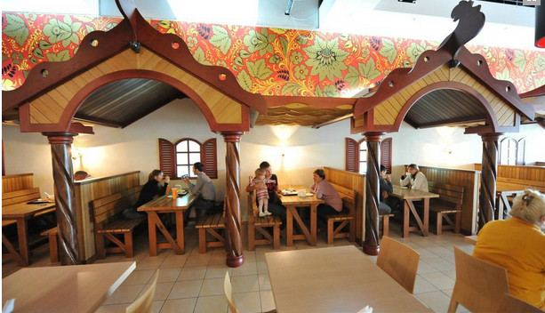 фотоснимок помещения Рестораны Ресторан быстрого обслуживания «Калинка-Малинка» на 150 номеров Краснодара